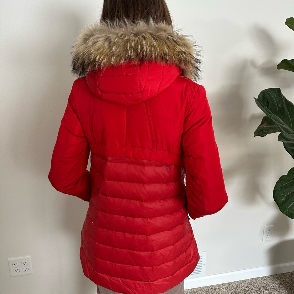 Women's Winter Jacket with Fur hood - Picture 2 of 7